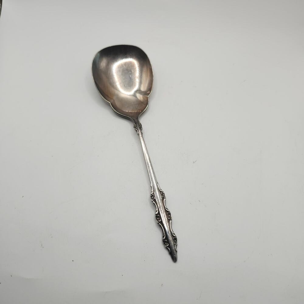 International Silver Empress 1969 Casserole Serving Spoon 9" Deep Silverplate